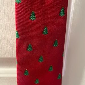 Red, Christmas Tree Tie
